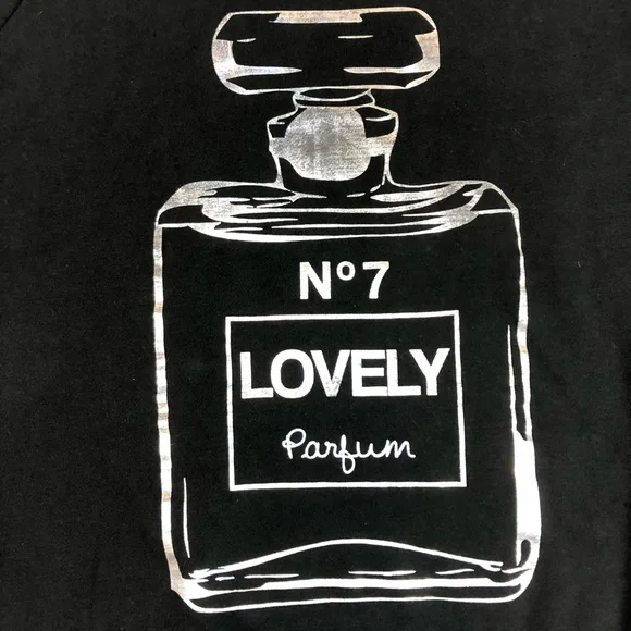 Forever 21 No 7 Parfume Perfume Sweatshirt Sweater - Picture 2 of 7